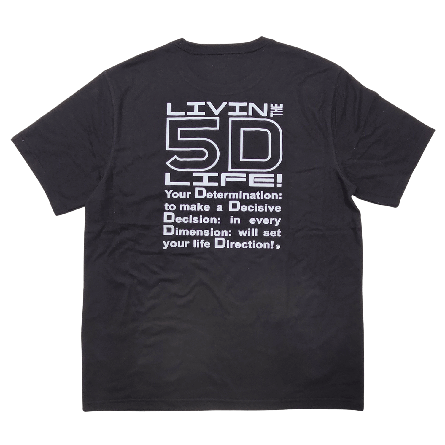 Black T-Shirt | Life's Purpose What's Yours